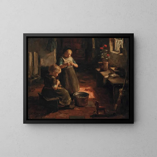 Evert Pieters - Peeling potatoes.webp
