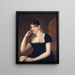 Maria Gansevoort Melvill Mme Allan Melvill - Ezra Ames — framed artwork on a wall
