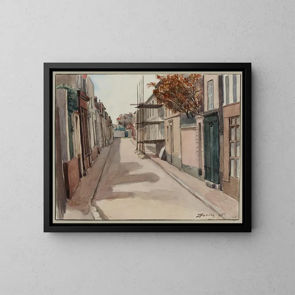 Boulevard Chauvelot, primer tramo - F. Seguin — cuadro enmarcado en la pared
