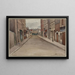 Rue Franquet - F. Seguin — framed artwork on a wall
