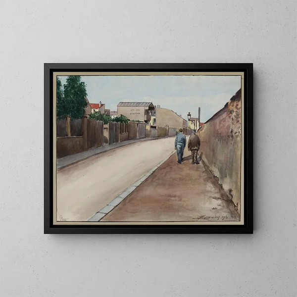 Rue des Morillons - F. Seguin — cuadro enmarcado en la pared