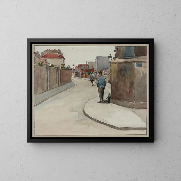 Rue des Morillons, rue Labrouste - F. Seguin — cuadro enmarcado en la pared