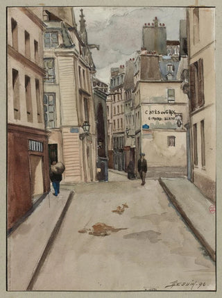 F Sguin - Rue du Clotre Saint Mrry de la rue du Renard la rue Saint Martin.webp