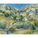 Reproduction of the painting Rocky Cliffs Painting at L'Estaque - Pierre-Auguste Renoir