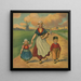 Familia Holland - Campbell Metzger Jacobson — cuadro enmarcado en la pared