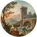 Familia de pescadores - Charles-François Lacroix — vista de la obra