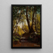 Ruisseau forestier - Fanny Churberg — cuadro enmarcado en la pared