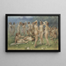 Allegory of Spring - Fausto Zonaro — framed artwork on a wall