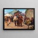 Bayram - Fausto Zonaro — cuadro enmarcado en la pared