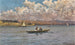 Constantinopla desde el Bósforo - Fausto Zonaro — vista de la obra