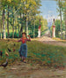 Entrada de la Villa Camerini - Fausto Zonaro — vista de la obra
