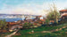 Estambul en las laderas de Scutari - Fausto Zonaro — vista de la obra