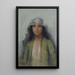 La Byzantine - Fausto Zonaro — cuadro enmarcado en la pared