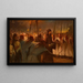 The tenth of Muharram - Fausto Zonaro — framed artwork on a wall