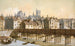 Le Grand Châtelet et le pont de Bois, 1621-1645 - Fédor Hoffbauer — vista de la obra