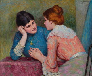 Conversación - Federico Zandomeneghi — vista de la obra