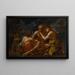 Loth y sus hijas - Felice Torelli — cuadro enmarcado en la pared