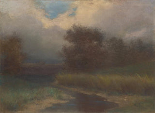 Au bord du ruisseau - Felicjan Moczik — artwork view