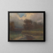 Au bord du ruisseau - Felicjan Moczik — framed artwork on a wall