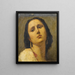 Estudios de cabezas de mujeres - Felix-Henri Giacomotti — cuadro enmarcado en la pared