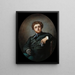 Georges Bizet 1838-1875 composer - Felix-Henri Giacomotti — framed artwork on a wall