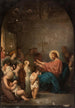 Jesus and the Little Children - Felix-Henri Giacomotti — artwork view