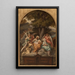 The Rest of the Holy Family - Felix-Henri Giacomotti — framed artwork on a wall