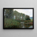 Willows on the Emper - Felix Eisengraber — framed artwork on a wall