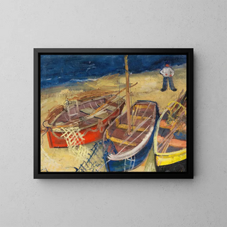 Felix Nussbaum - Fischerboote am Strand.webp