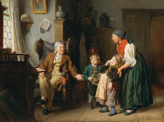 The Village Doctor - Felix Schlesinger — artwork view