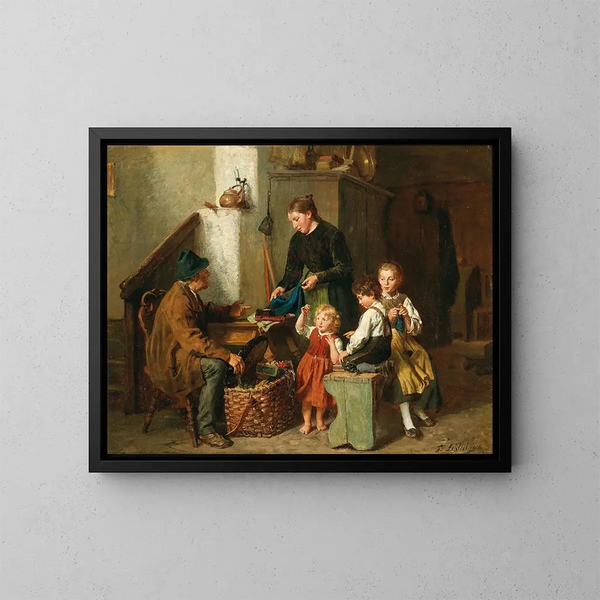 Tesoros - Felix Schlesinger — cuadro enmarcado en la pared