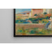 Reproducción del cuadro la mujer sentada, La Casa de Correos en Cagnes - Pierre-Auguste Renoir