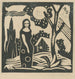 Mujer en el campo - Mikuláš Galanda — vista de la obra