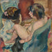 Mujer con perro - Jules Pascin — vista de la obra