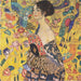 Mujer con abanico - Gustav Klimt — vista de la obra