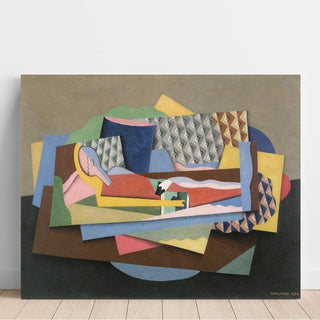 Femme couchée - Georges Valmier | Reproduction Tableau Décoration murale affiche copie