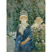 Reproducción del cuadro Mujer en el jardín - Berthe Morisot