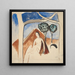 Woman and Mountain - André Derain — framed artwork on a wall