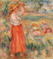 Women in the Fields - Pierre-Auguste Renoir — artwork view