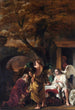 Abraham receiving the three angels - Ferdinand Bol — artwork view