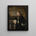 Retrato de un joven - Ferdinand Bol — cuadro enmarcado en la pared