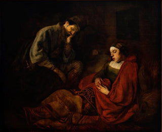 La Santa Familia - Ferdinand Bol — vista de la obra