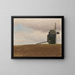 Old windmill painting - Ferdinand Brunner — framed artwork on a wall