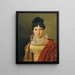 Catharina Freifrau de Koudelka - Ferdinand Georg Waldmüller — cuadro enmarcado en la pared