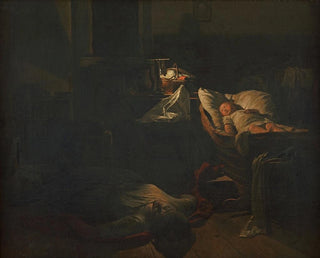 Fuerza agotada - Ferdinand Georg Waldmüller — vista de la obra