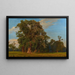 Gran Paisaje del Prater - Ferdinand Georg Waldmüller — cuadro enmarcado en la pared