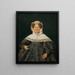 Joséphine Schaumburg née Stahel - Ferdinand Georg Waldmüller — cuadro enmarcado en la pared