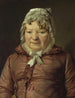Portrait of Captain von Stierle-Holzmeister's mother - Ferdinand Georg Waldmüller — artwork view