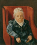 Rosina Wieser in an armchair - Ferdinand Georg Waldmüller — artwork view