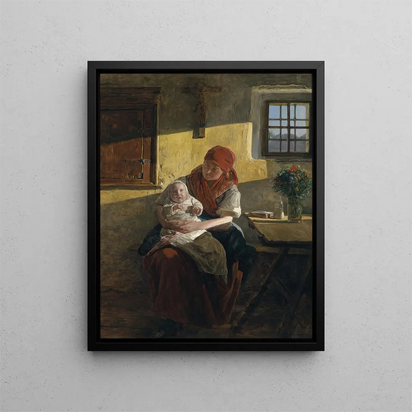 Ferdinand Georg Waldmller - Sonntagruhe.webp